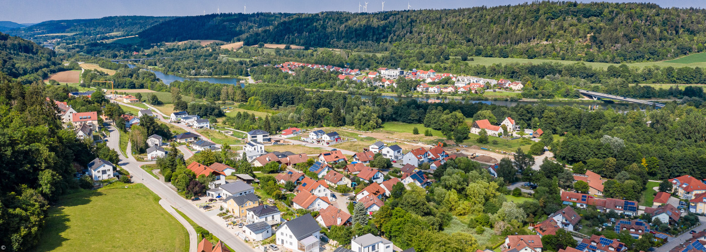 Luftbild der Stadt Beilngries