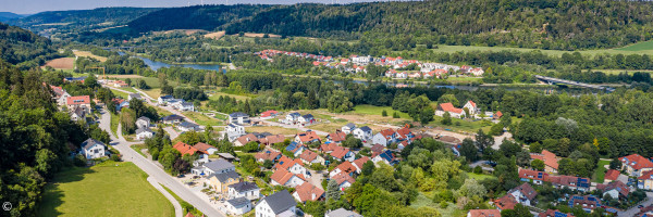 Luftbild der Stadt Beilngries