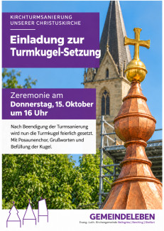 Turmkugelsetzung
