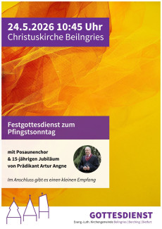 Pfingstsonntag Gottesdienst